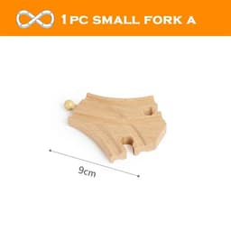 image-SKXNIER Wooden Train Track Educational Toys for Ages 4-12 - Beech Accessories
