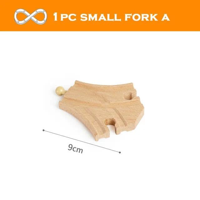 image-SKXNIER Wooden Train Track Educational Toys for Ages 4-12 - Beech Accessories
