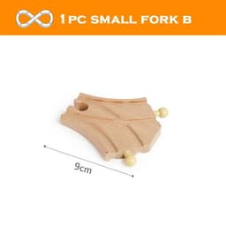 image-SKXNIER Wooden Train Track Educational Toys for Ages 4-12 - Beech Accessories