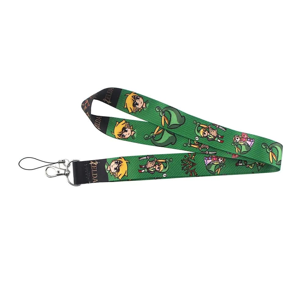 image-Bandai Zelda Badge Holder Lanyard - Durable Design for Cosplay Accessories