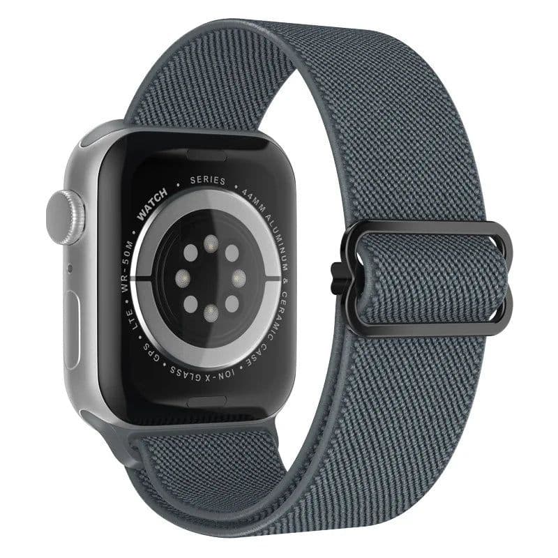 image-NEY Adjustable PRIDE Nylon Strap for Apple Watch 38mm-45mm - Stylish & Comfortable