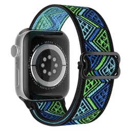 image-NEY Adjustable PRIDE Nylon Strap for Apple Watch 38mm-45mm - Stylish & Comfortable