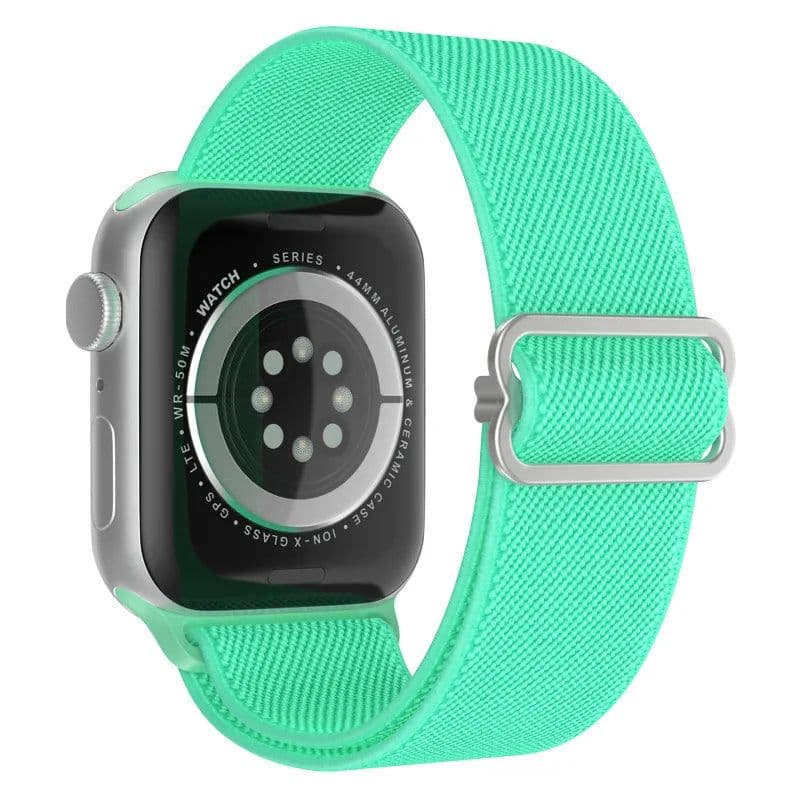 image-NEY Adjustable PRIDE Nylon Strap for Apple Watch 38mm-45mm - Stylish & Comfortable