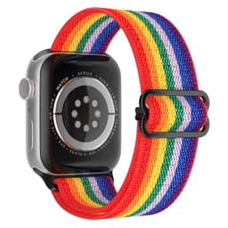 image-NEY Adjustable PRIDE Nylon Strap for Apple Watch 38mm-45mm - Stylish & Comfortable