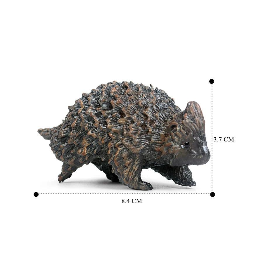 image-SamKaLa Hedgehog Spiny Anteater Figurines - Realistic Wildlife Model Toys