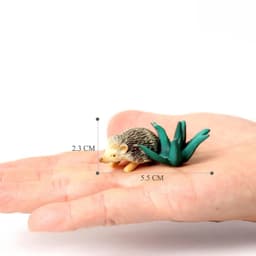 image-SamKaLa Hedgehog Spiny Anteater Figurines - Realistic Wildlife Model Toys