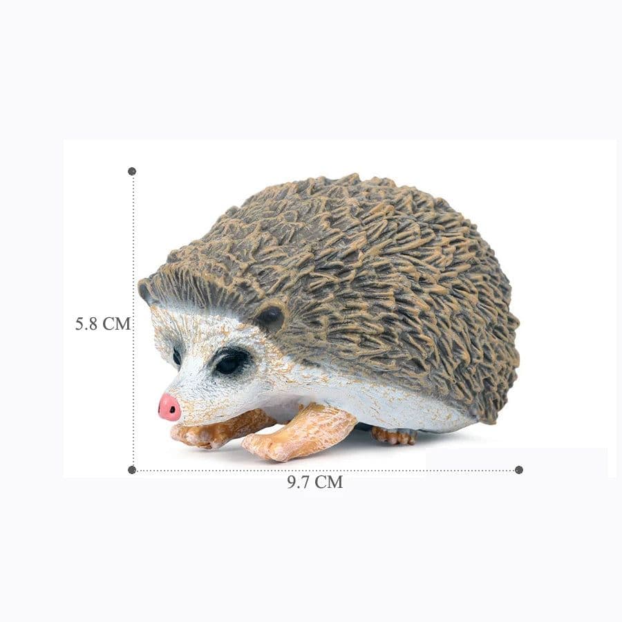 image-SamKaLa Hedgehog Spiny Anteater Figurines - Realistic Wildlife Model Toys