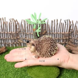 image-SamKaLa Hedgehog Spiny Anteater Figurines - Realistic Wildlife Model Toys