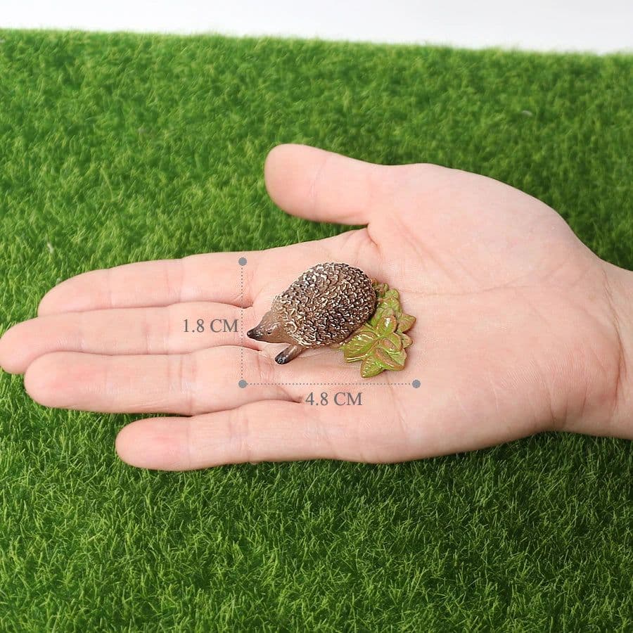 image-SamKaLa Hedgehog Spiny Anteater Figurines - Realistic Wildlife Model Toys