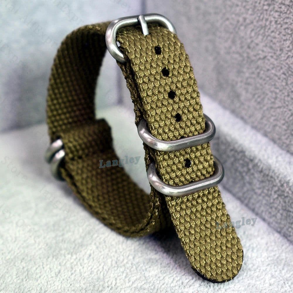 image-Langley Nylon Watchband - Durable, Stylish & Compatible with Smartwatches
