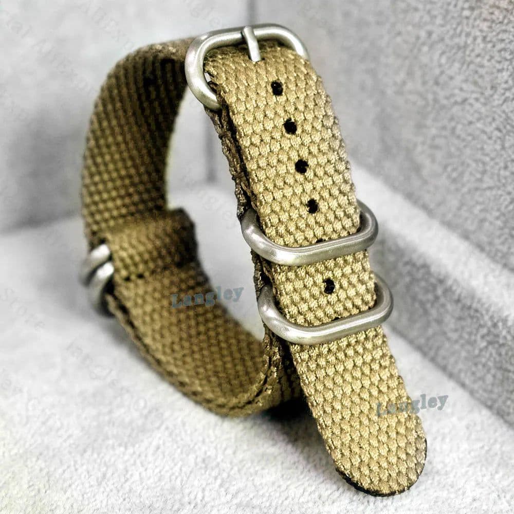 image-Langley Nylon Watchband - Durable, Stylish & Compatible with Smartwatches