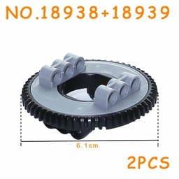 image-Bedi Yumy Technical Building Blocks - Enhance Imagination & Skills - Gear Parts