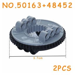 image-Bedi Yumy Technical Building Blocks - Enhance Imagination & Skills - Gear Parts