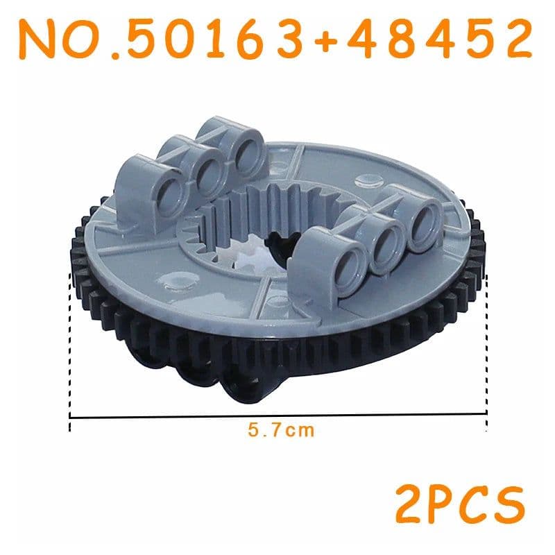 image-Bedi Yumy Technical Building Blocks - Enhance Imagination & Skills - Gear Parts