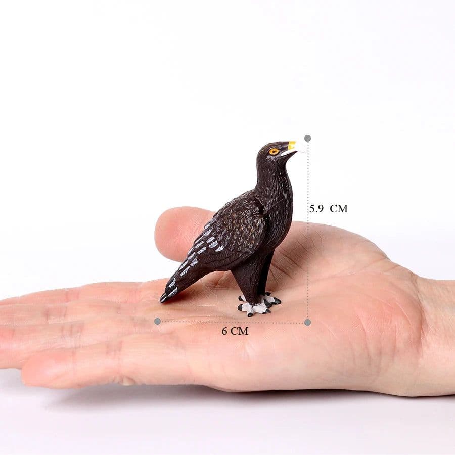 image-UTOMY Realistic Birds of Prey Figurines - Educational PVC Models Set