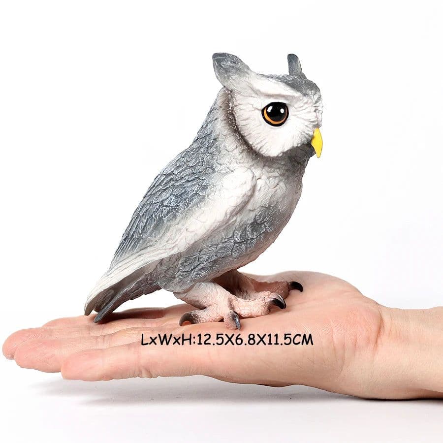 image-UTOMY Realistic Birds of Prey Figurines - Educational PVC Models Set