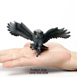 image-UTOMY Realistic Birds of Prey Figurines - Educational PVC Models Set