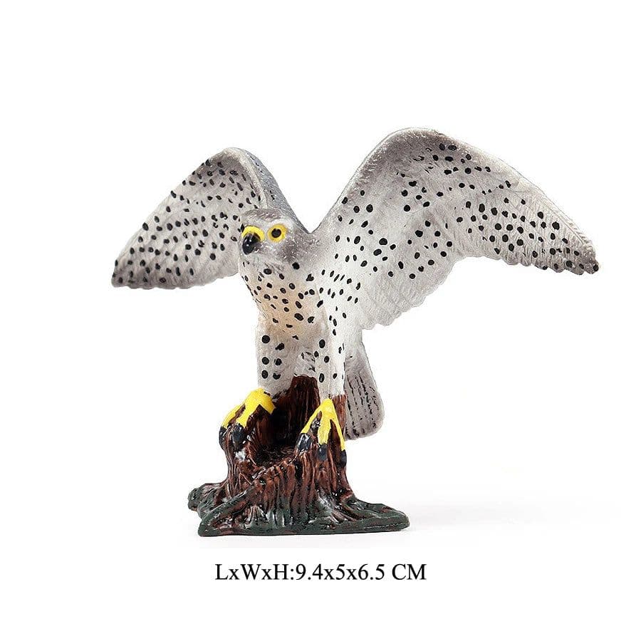 image-UTOMY Realistic Birds of Prey Figurines - Educational PVC Models Set