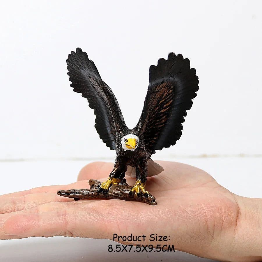 image-UTOMY Realistic Birds of Prey Figurines - Educational PVC Models Set