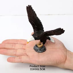 image-UTOMY Realistic Birds of Prey Figurines - Educational PVC Models Set