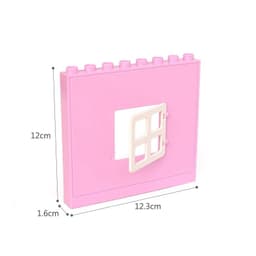 image-JIMITU Building Blocks Set - Creative Wall Parts for Kids' Construction Toys