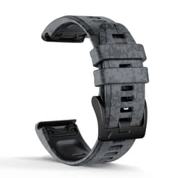 image-Quick Release Silicone Watch Strap for Garmin Fenix Series 22mm/26mm