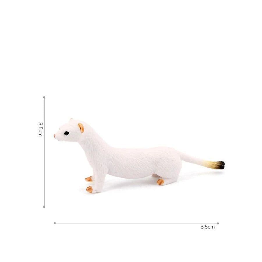 image-UTOMY Hand-Painted Animal Figurines - PVC Collectible Model Decor