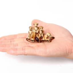 image-UTOMY Hand-Painted Animal Figurines - PVC Collectible Model Decor