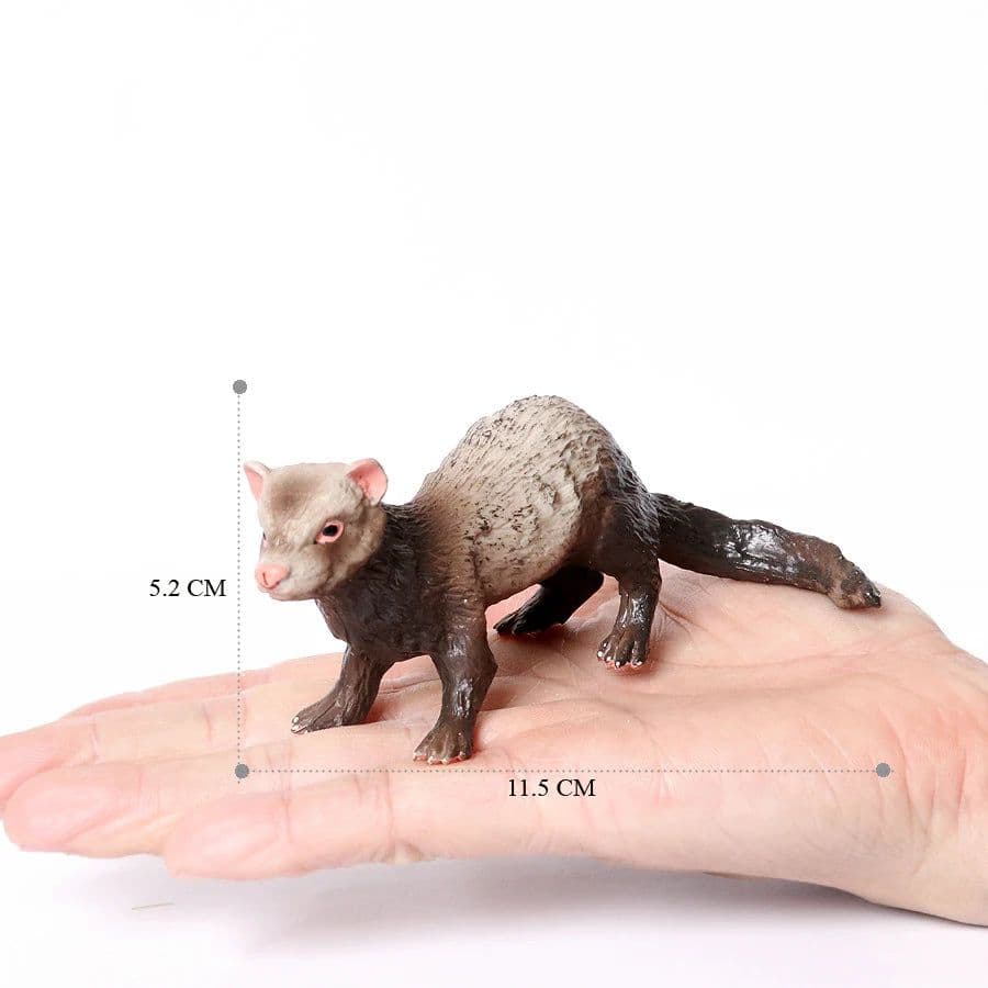 image-UTOMY Hand-Painted Animal Figurines - PVC Collectible Model Decor