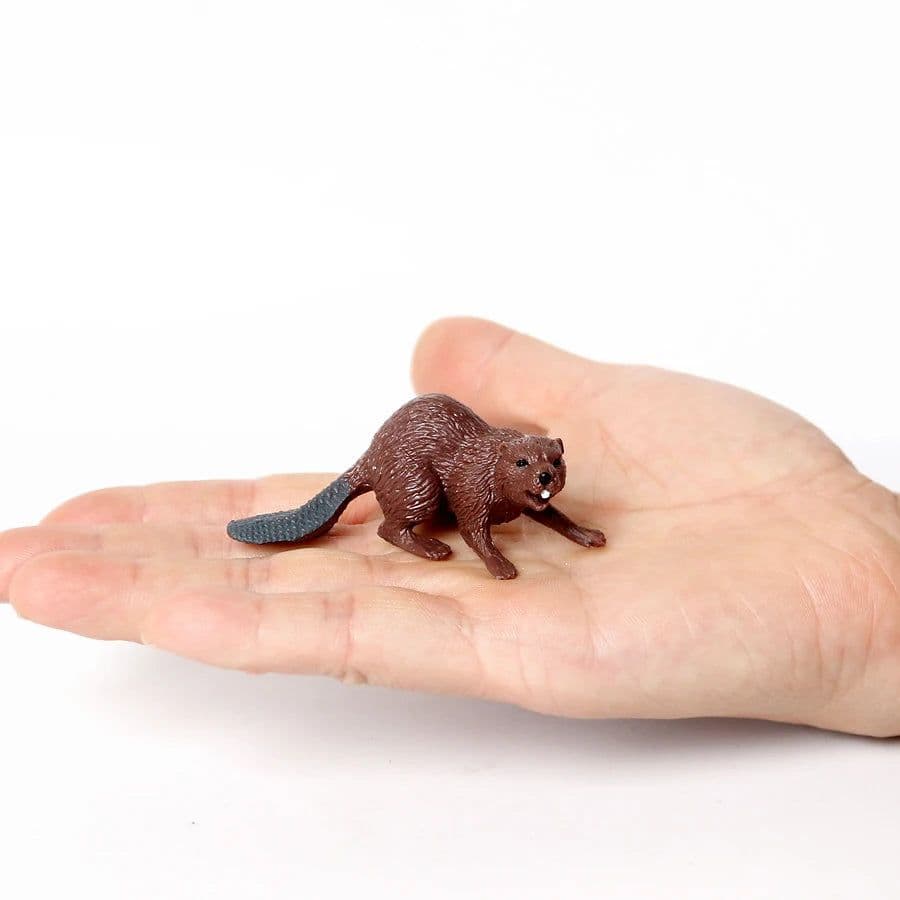 image-UTOMY Hand-Painted Animal Figurines - PVC Collectible Model Decor