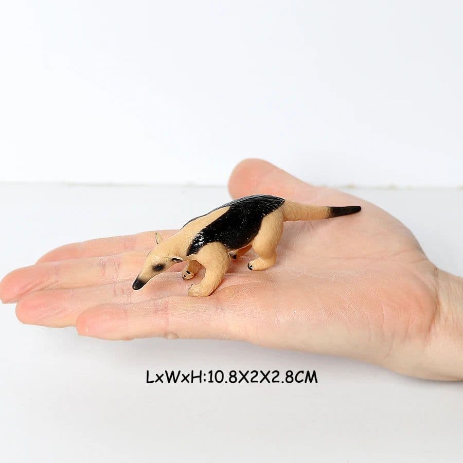 image-UTOMY Hand-Painted Animal Figurines - PVC Collectible Model Decor