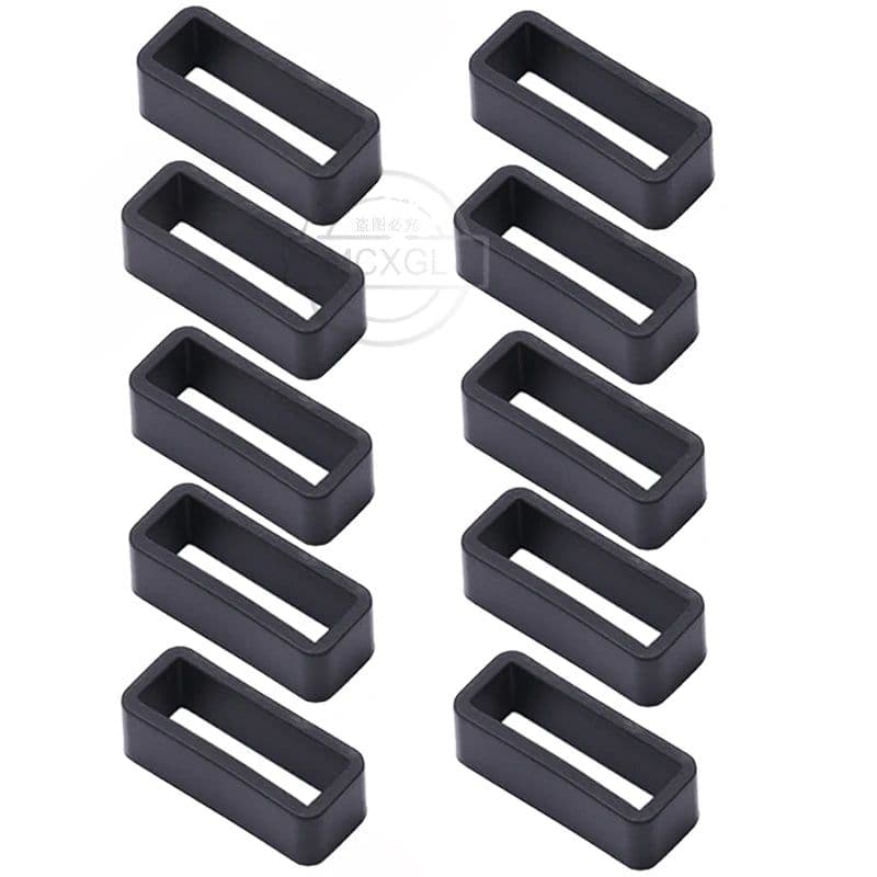 image-MCXGL Silicone Replacement Band Strap Loops for Traditional Watches