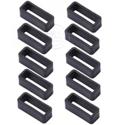 image-MCXGL Silicone Replacement Band Strap Loops for Traditional Watches
