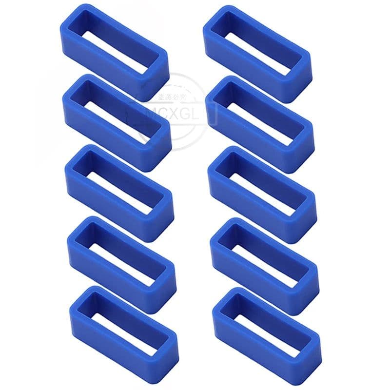 image-MCXGL Silicone Replacement Band Strap Loops for Traditional Watches