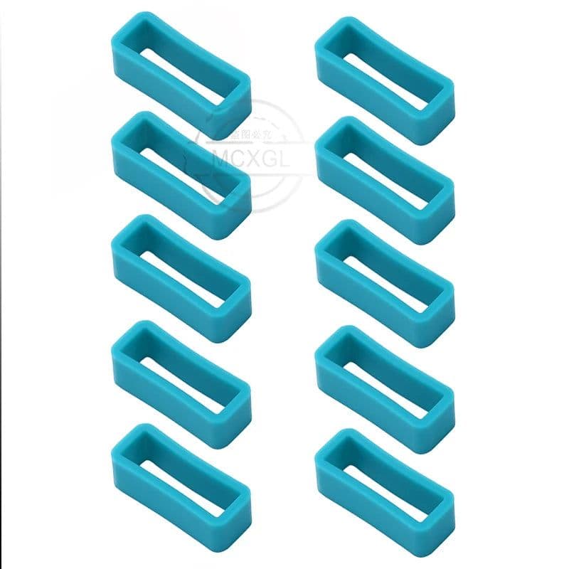 image-MCXGL Silicone Replacement Band Strap Loops for Traditional Watches