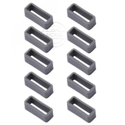 image-MCXGL Silicone Replacement Band Strap Loops for Traditional Watches