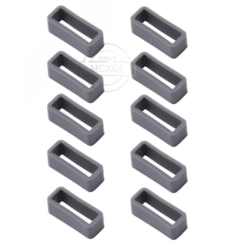 image-MCXGL Silicone Replacement Band Strap Loops for Traditional Watches