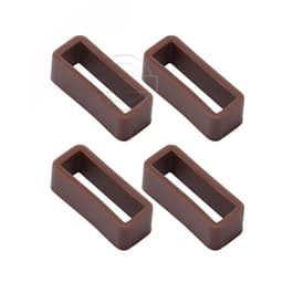 image-MCXGL Silicone Replacement Band Strap Loops for Traditional Watches