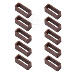 image-MCXGL Silicone Replacement Band Strap Loops for Traditional Watches