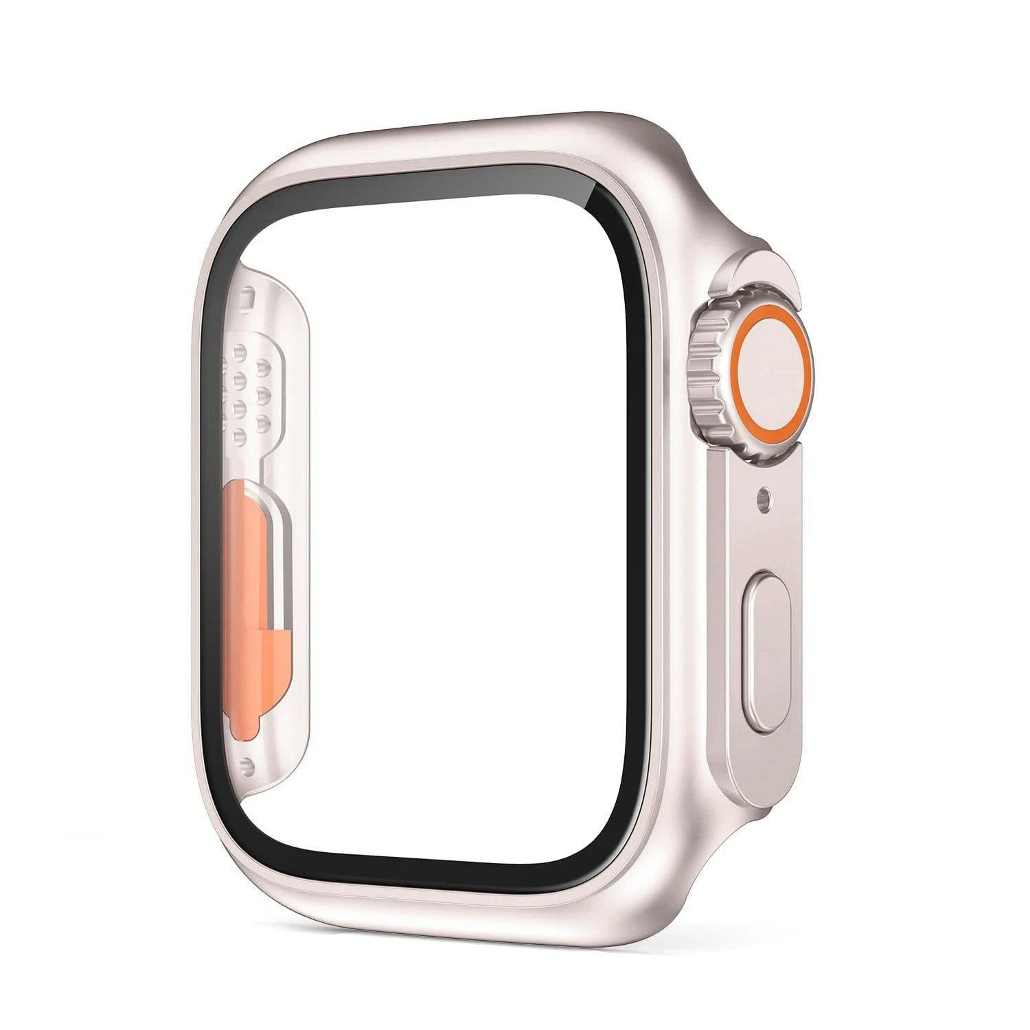 image-HUBANDE Ultra Bumper Screen Protector for Apple Watch 9/8/7 - 44mm/45mm