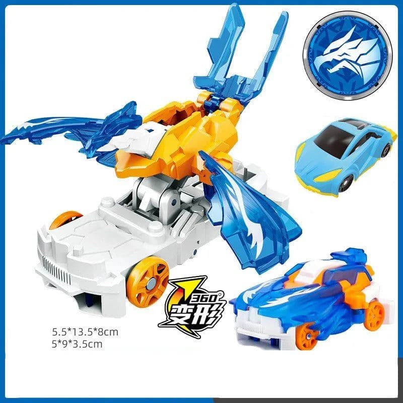 image-Screechers Wild Deformation Car Transformers Toy for Kids Action Figures