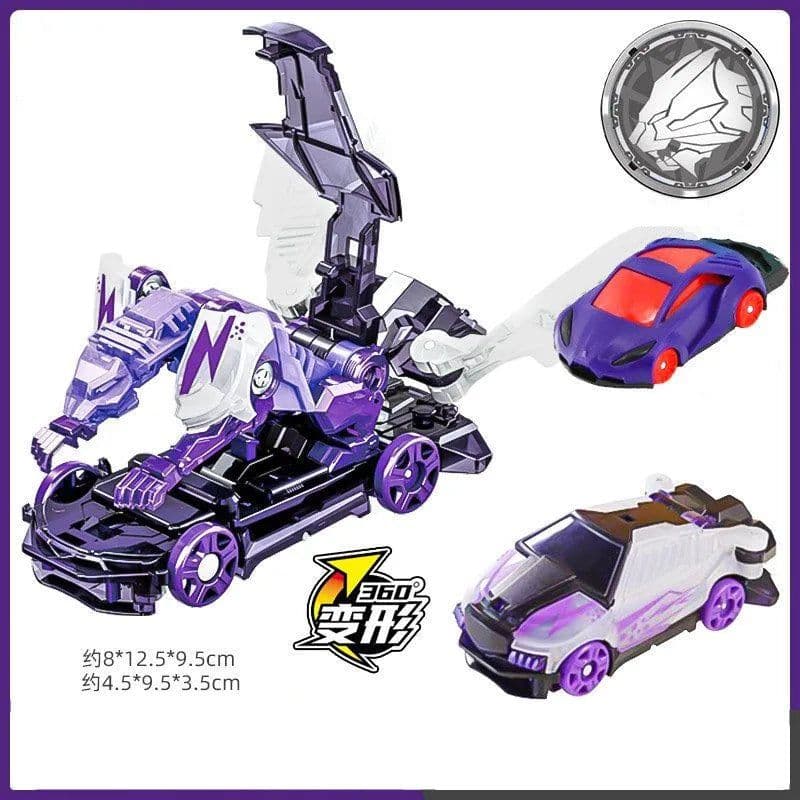 image-Screechers Wild Deformation Car Transformers Toy for Kids Action Figures
