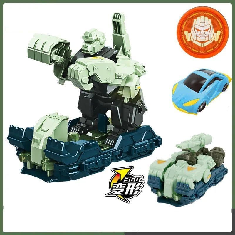 image-Screechers Wild Deformation Car Transformers Toy for Kids Action Figures
