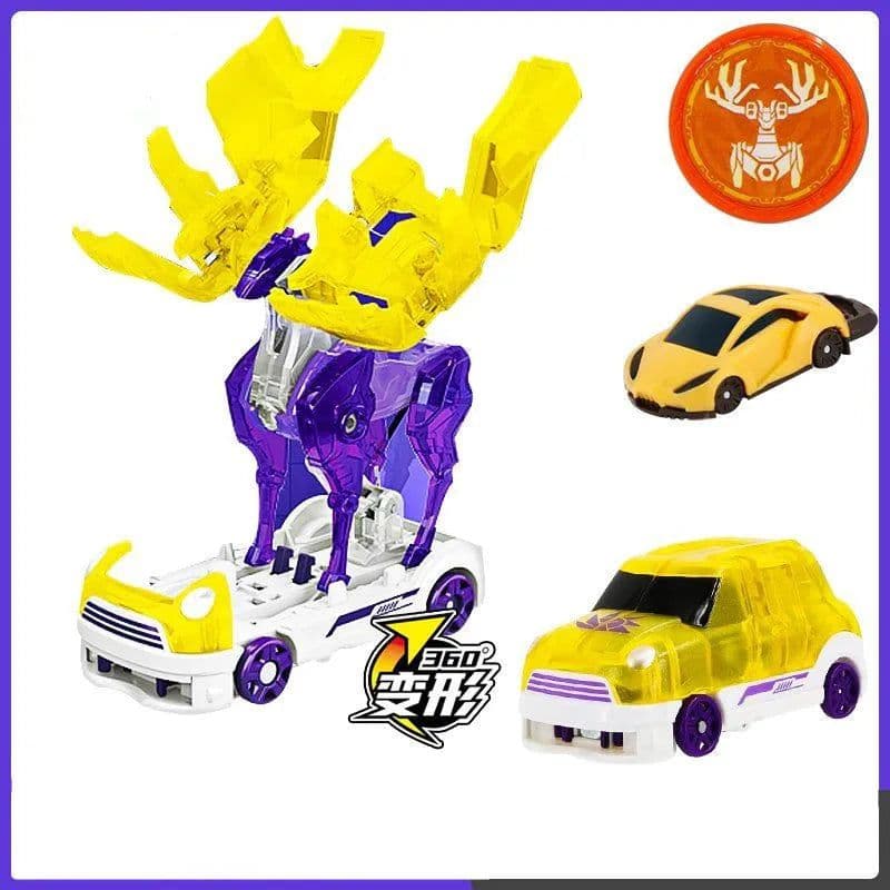 image-Screechers Wild Deformation Car Transformers Toy for Kids Action Figures