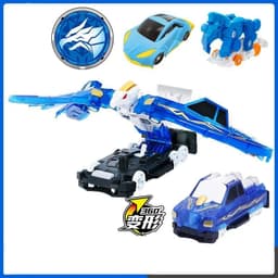 image-Screechers Wild Deformation Car Transformers Toy for Kids Action Figures