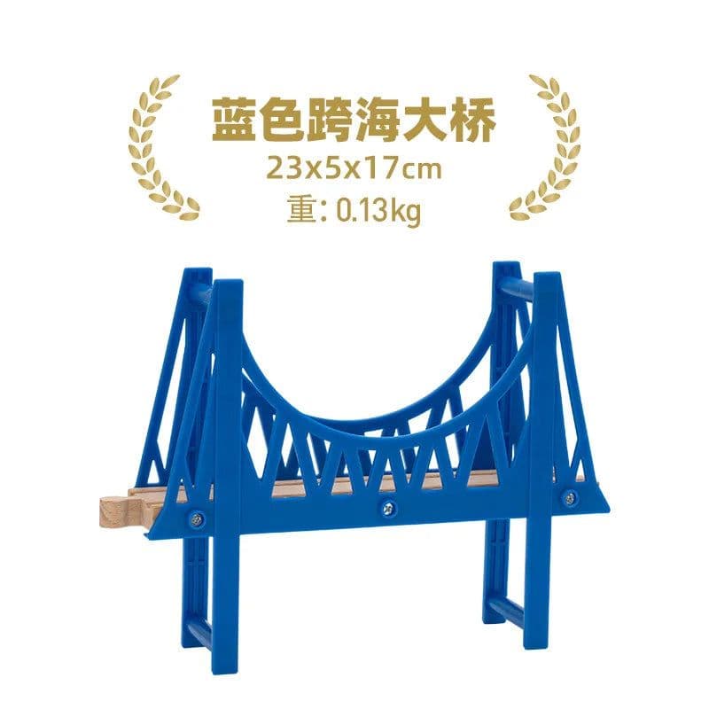 image-Wooden Train Track Accessories - Educational Fun for Kids - Track Toys
