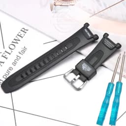 image-MCXGL waterproof Rubber Watch Strap for Casio Protrek PRG-240 PRG-40