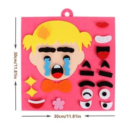 image-Diikamiiok DIY Change Face Puzzle - Fun for Cognitive Development - 3D Toy