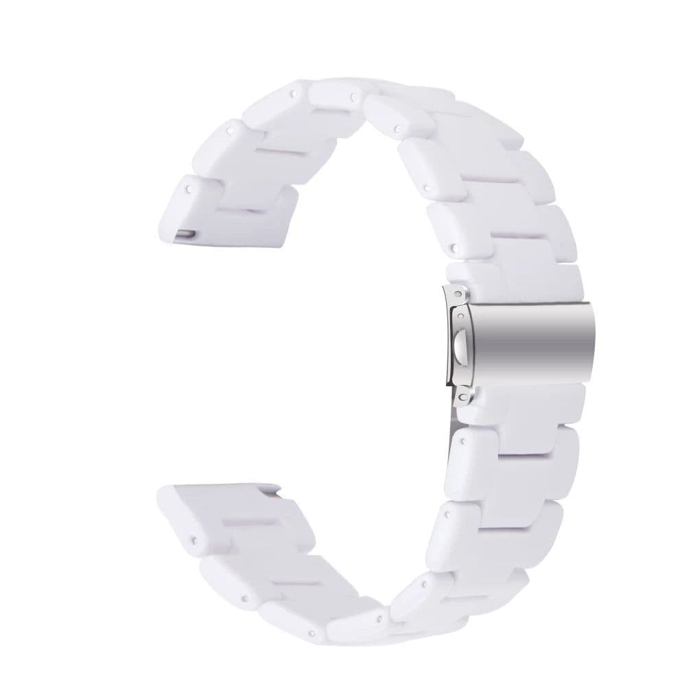 image-Resin Strap Replacement Band for Huami Amazfit & Samsung Galaxy Smart Watches