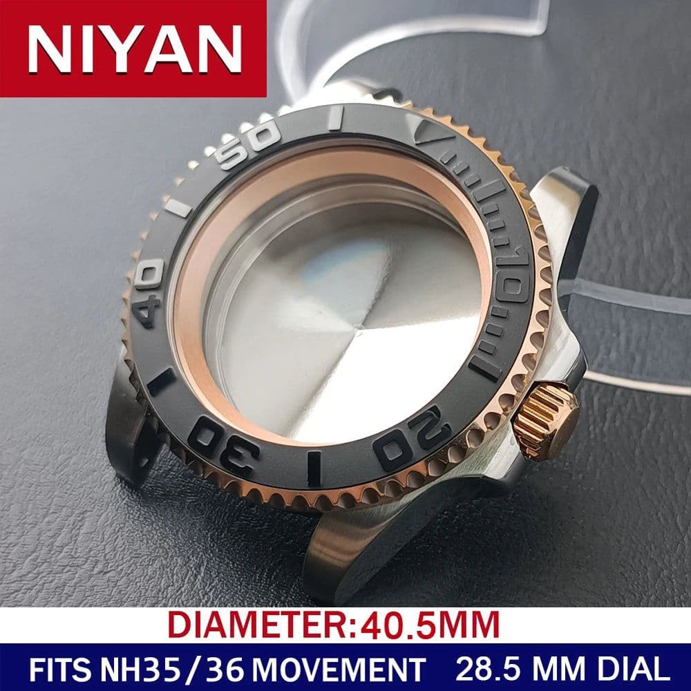 image-Dwayne Campbell Stainless Steel Watch Case - Durable & Stylish Accessory